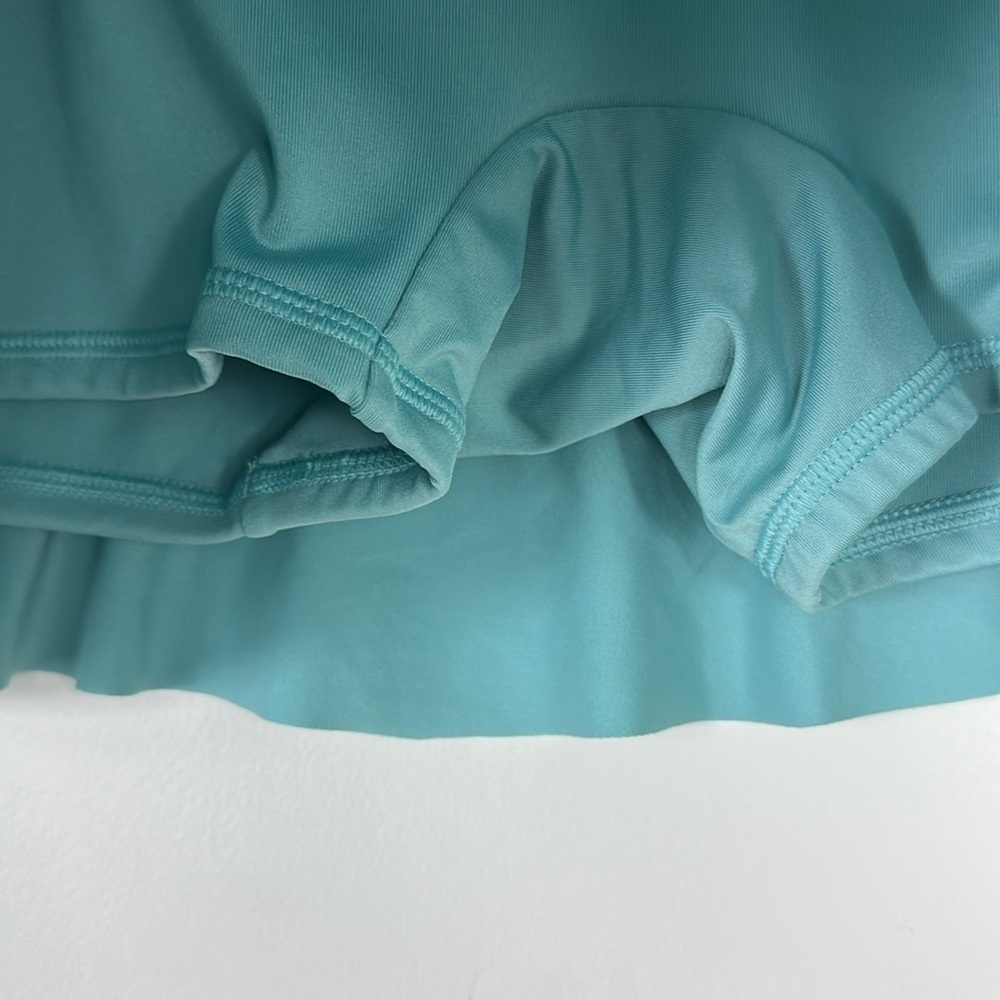 InPhorm Cool Mint Butterfly Classic tennis Ruffle Skirt Pickleball XL NWT - Picture 4 of 9